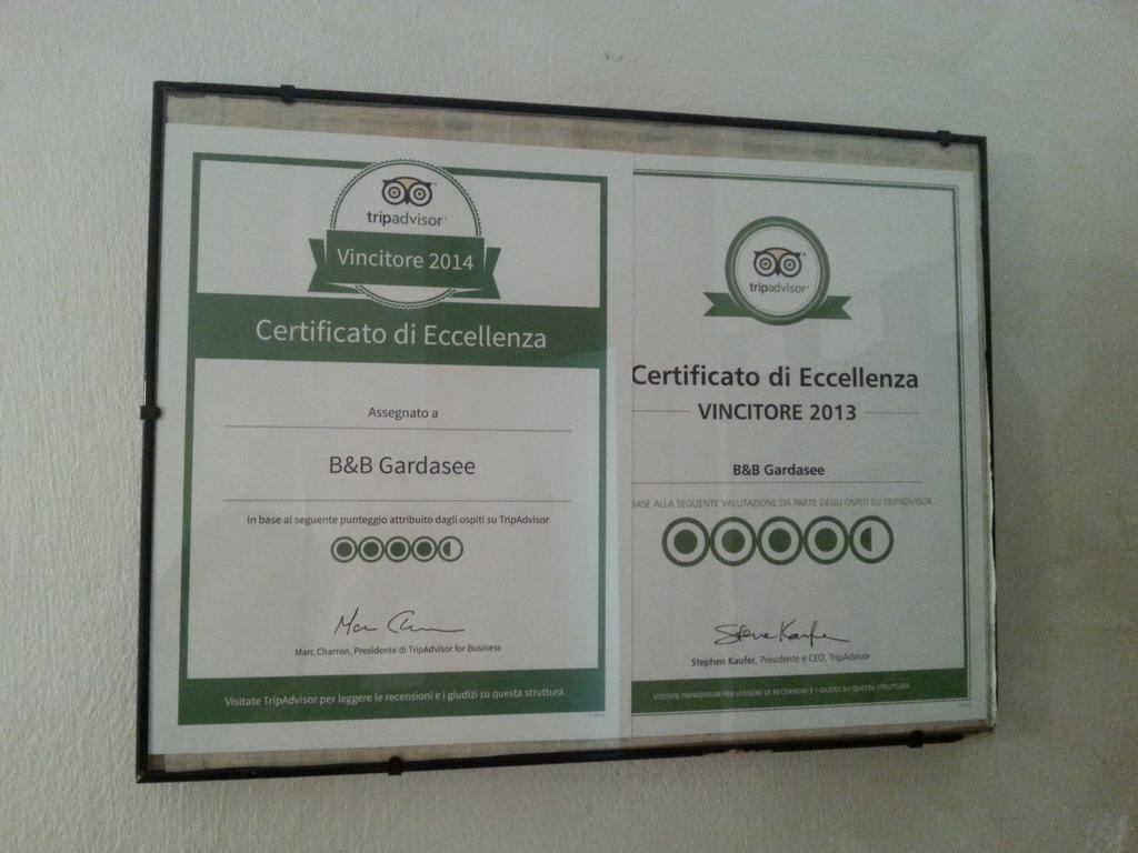 B&B Gardasee Castelnuovo del Garda Exterior foto